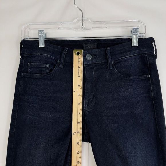 Mother The Looker Ankle Frayed Hem Jeans - Picture 8 of 14